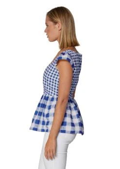 Bluse Weiß / Indigoblau 12 Bluse Weiß / Indigoblau -Madeleine Mode 3edac68fba55d74c5eef98f517a8cfa1