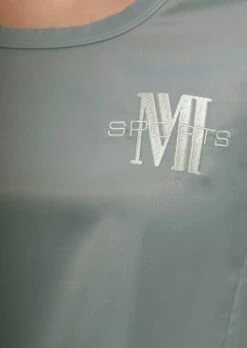 Kurzarmshirt Mit M SPORTS-Logo-Stickerei Eisgrau -Madeleine Mode 3f385bcf5c81ff378f3fcad6d1b9fcb2