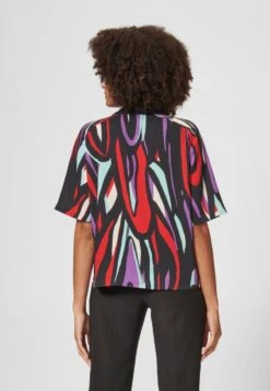 BUNTE - Hemdbluse - Schwarz/multicolor -Madeleine Mode 3facf071d7874faca78ce78971e1294d
