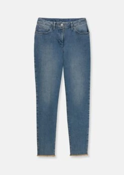 Jeans Mit Feinem Fransensaum Bleached -Madeleine Mode 425f0007f8d4b28226ac905b8b5fd2da