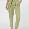 Leinenhose Im Highwaist-Style Limette / Melange -Madeleine Mode 43311ec2f792278c395b133551e068c1