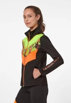 MIT COLOURBLOCK-EINSÄTZEN UND ZIERSTEINCHEN - Trainingsjacke - Schwarz/multicolor -Madeleine Mode 437ca3a6141b419687da5a5936fd811b