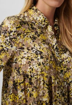 IN A-FORM - Hemdbluse - Zitrone Weiß -Madeleine Mode 43b499a44a564ff485c081e1bf299eb4