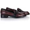 Klassische Mokassins Bordeaux / Schwarz -Madeleine Mode 47f7edd1d6f09bc6a73371c1bad14fe5