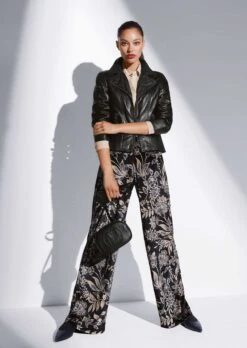 Hose Schwarz / Kiesel -Madeleine Mode 4851b593c3bd5c832459694ff22df493