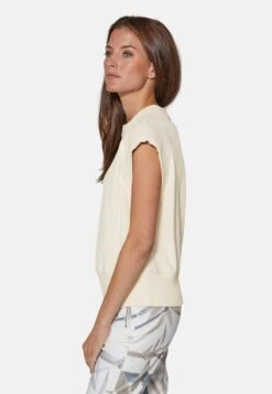 T-Shirt Basic - Beige Melange -Madeleine Mode 49d711d8001d4777a5457fa8c4bdb530