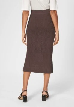 WADENLANGER AUS - Bleistiftrock - Mocca 10 WADENLANGER AUS - Bleistiftrock - Mocca -Madeleine Mode 4a14b645d9a8487c947c198c9b3d33a0