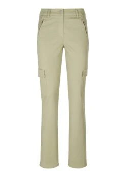 Stretch-Hose Im Cargo-Style Hellschilf -Madeleine Mode 4c2256263f95480bcf6d2dcfb769eca4