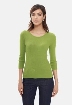 3/4-ÄRMEL - Strickpullover - Grün -Madeleine Mode 4c91fa16626a4766b55e5c25b63e38f4