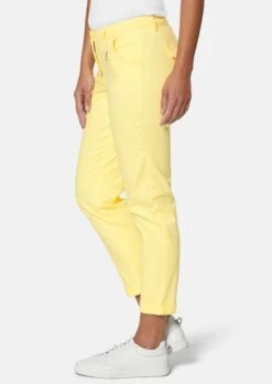 Verkürzte Hose Im Lässigen Chino-Style Vanille -Madeleine Mode 4eee034208521a0c98ae28ef10285922