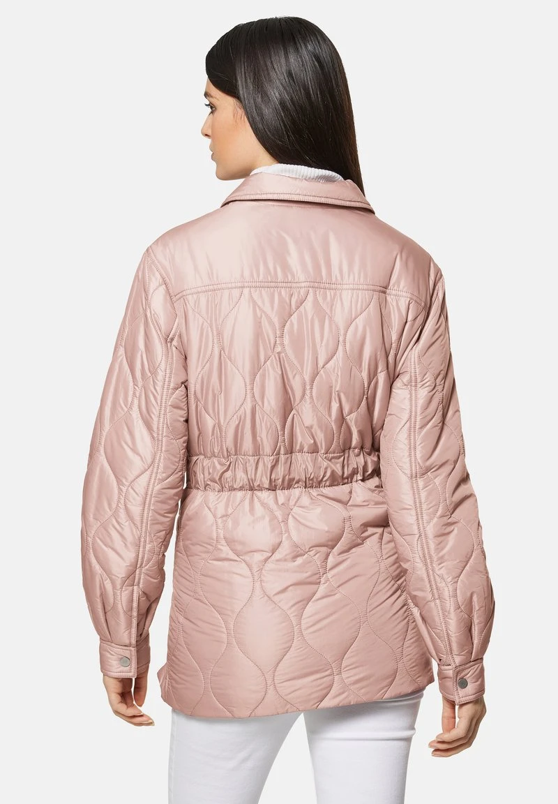 MIT TAILLENZUG - Wintermantel - Altrosa 5 MIT TAILLENZUG - Wintermantel - Altrosa – Bild 3