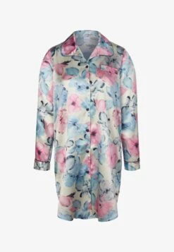 BEDRUCKTES SLEEP AUS EDLEM GLANZ - Nachthemd - Creme/multicolor -Madeleine Mode 5284ce7c36a840de8356f30c58c9bc31