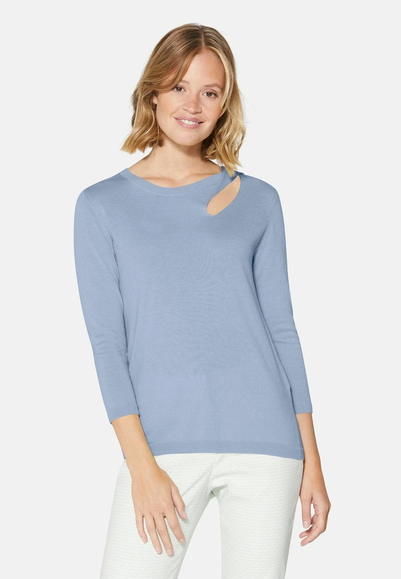 3/4 ÄRMELN - Strickpullover - Himmelblau 3 3/4 ÄRMELN - Strickpullover - Himmelblau