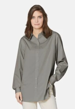 Hemdbluse - Grau