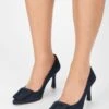 Pumps Aus Edlem Veloursleder Marine -Madeleine Mode 53eed4003eb06190d4d131f4b78e9de4