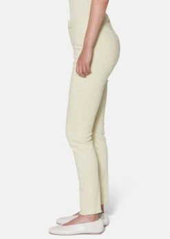 Jeans Mit Feinem Fransensaum Kiesel -Madeleine Mode 55013741e16f96cddf4035b6a4e78247