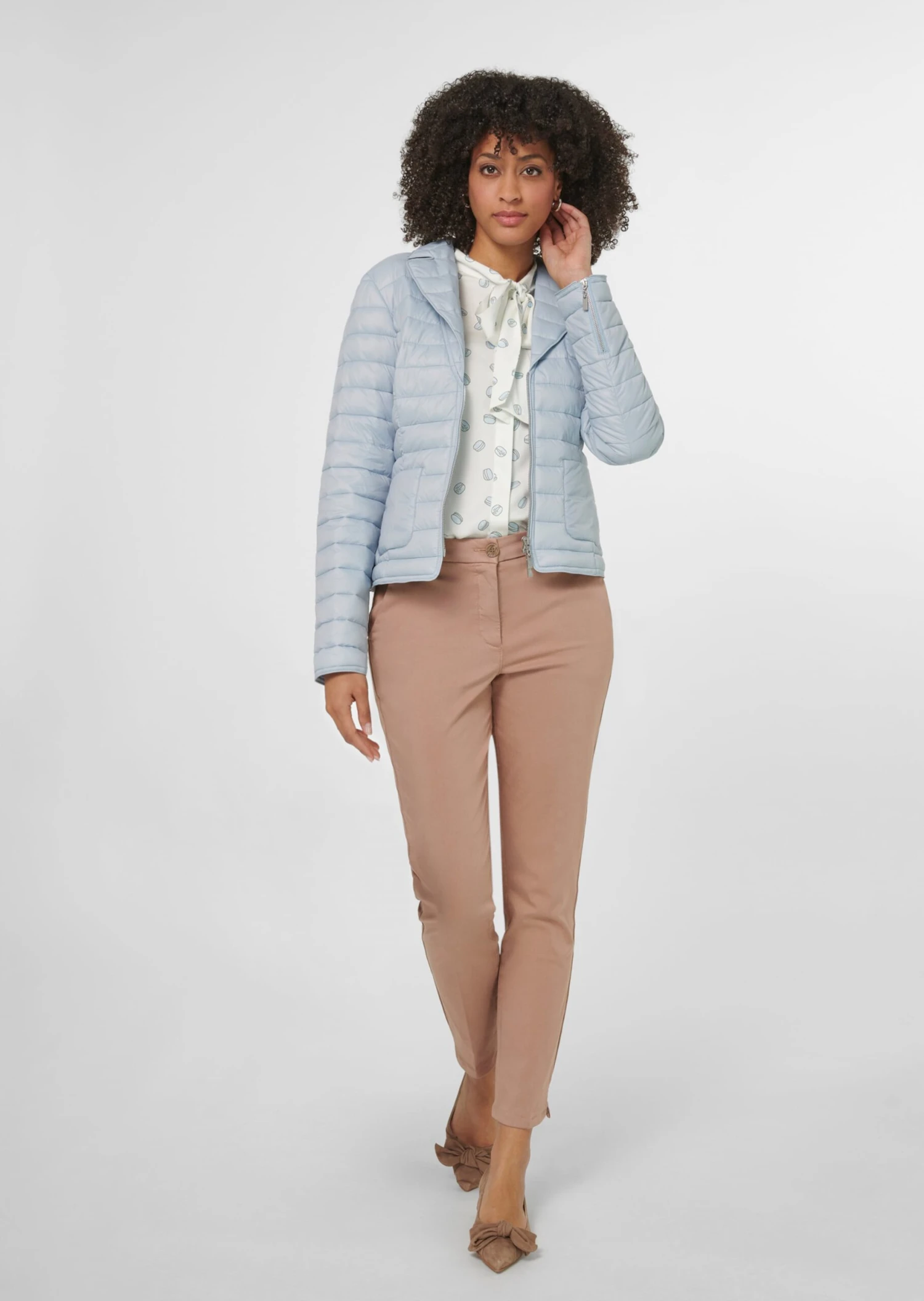 Steppjacke Mit Leichter Wattierung Bleu 4 Steppjacke Mit Leichter Wattierung Bleu – Bild 2