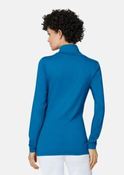 Longsleeve Mit Rollkragen Seeblau -Madeleine Mode 578a4f7ad88c97b77b0e80fde2b08b82