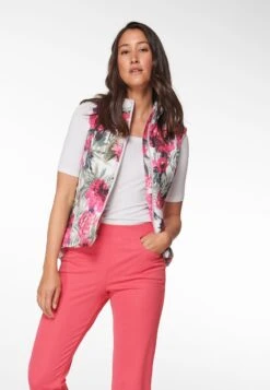 LEICHT WATTIERTE - Weste - Creme Multicolor