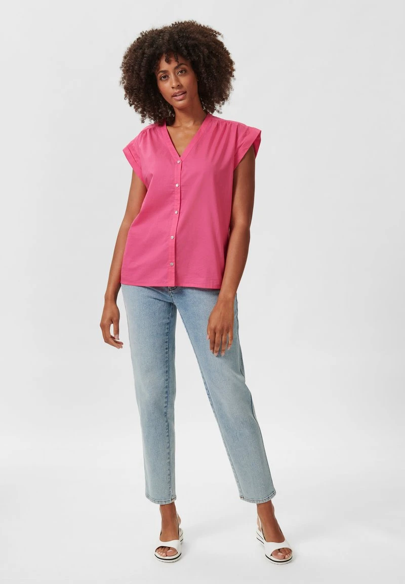 KURZARM IM STYLE - Bluse - Erdbeerpink 4 KURZARM IM STYLE - Bluse - Erdbeerpink – Bild 2