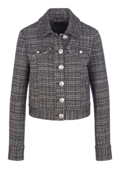 Jacke Schwarz / Weiß -Madeleine Mode 589f19f9acae2a0e7c58affb688e116e