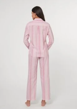 Pyjama Mit Edlem Webstreifen Rosa / Multicolor 10 Pyjama Mit Edlem Webstreifen Rosa / Multicolor -Madeleine Mode 5adcb357bce69978c6a111efd7bdf31e