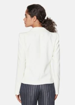 Blazer Mit Biesen Und Markanter Schulterpartie Wollweiß 11 Blazer Mit Biesen Und Markanter Schulterpartie Wollweiß -Madeleine Mode 5ddbde1f21cc29a0b4b5643543bc2650