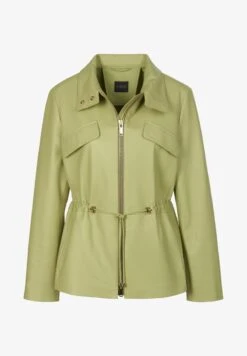 AUS LAMM - Lederjacke - Limettengrün -Madeleine Mode 5e71eca4e82543bc8eb094c948c3b1c0