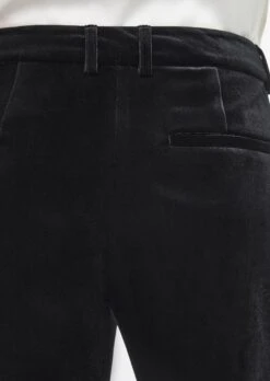 Samthose Schwarz -Madeleine Mode 5ec3b9b9a7bbed18845f2800f8e4b093