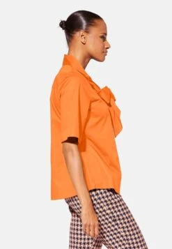 ZUM SCHLÜPFEN - Bluse - Knallorange -Madeleine Mode 601544465ccc4c979876f16a158de40a
