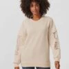 Sweatshirt Champagner