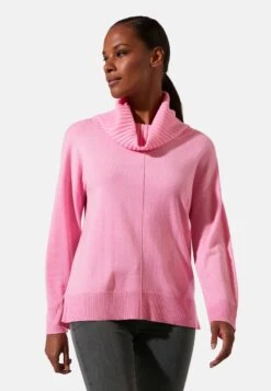 MIT GROSSEM CAPUCHON-KRAGEN - Strickpullover - Blütenrose -Madeleine Mode 65f753b10a294da0acbee6ab6fbd727f 1