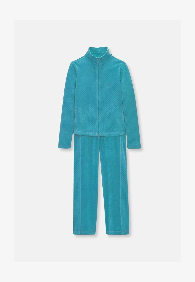 Nachtwäsche Set - Topasblau 7 Nachtwäsche Set - Topasblau – Bild 6