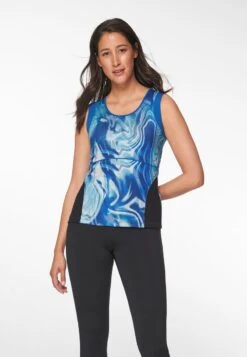 MIT UNIKAT-PRINT - Top - Royal Multicolor