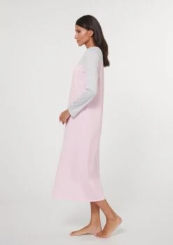 Féraud Nachtkleid In Colour Blocking Rosa / Grau -Madeleine Mode 6a131c5a2901edfcf6f0369bd0a37a19