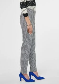Pepita-Hose Wollweiß / Schwarz -Madeleine Mode 6aaf201f3cd65b1a2102bdedd4fc4faa
