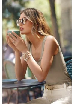 Tanktop Taupe -Madeleine Mode 6b15469930b2724dc224084eae9f6a7c