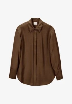 Hemdbluse - Mocca -Madeleine Mode 6c1cec3c4b984b7cb3923881fa38dd24