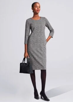 TALBOT RUNHOF X MADELEINE Kleid Mit Floraldruck Schwarz / Wollweiß -Madeleine Mode 6e063b0cc0d101202e4a83d3dae6e079