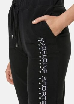 Fleecehose Im Jogging-Style Schwarz -Madeleine Mode 6e247790b6a697ebc25714dbed986515