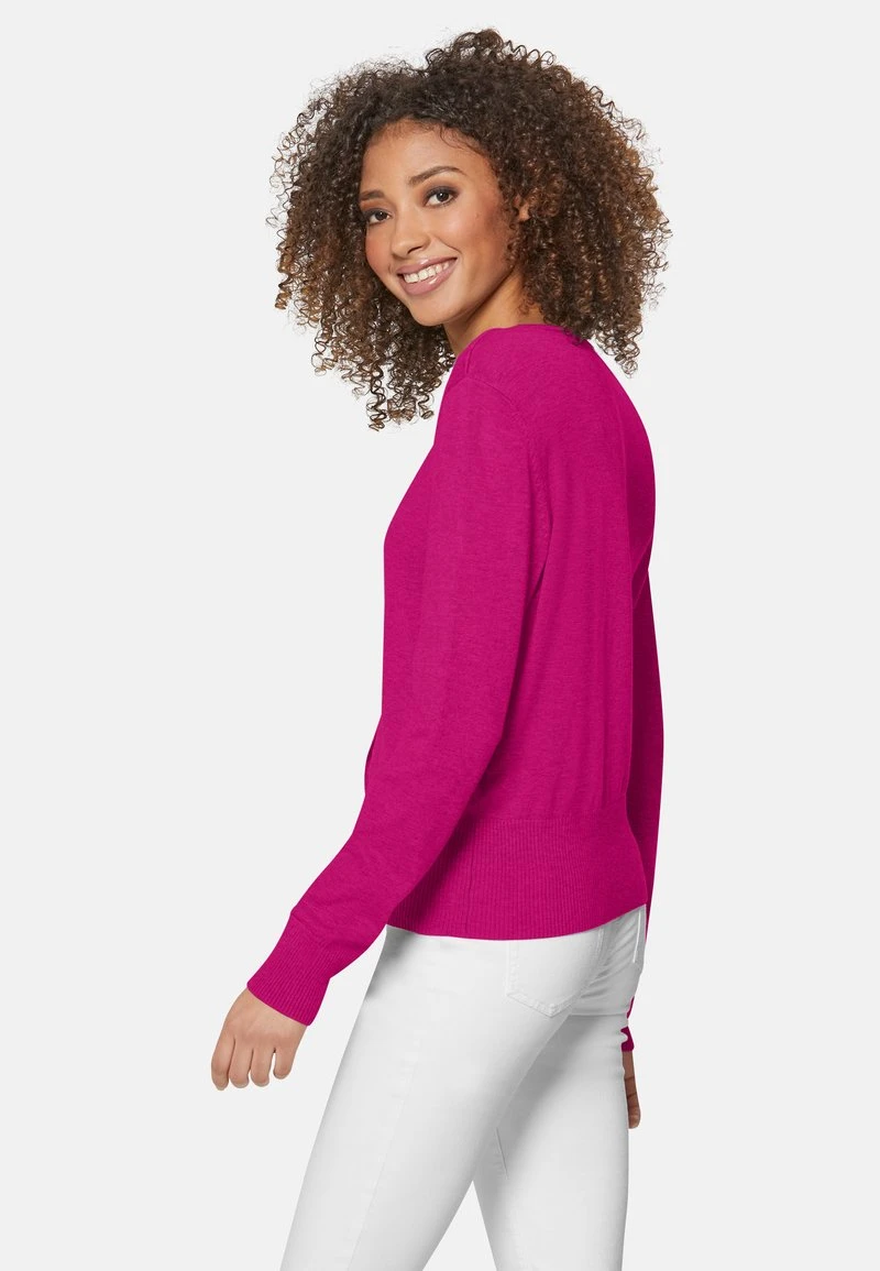 Strickjacke - Orchideenpink 6 Strickjacke - Orchideenpink – Bild 4