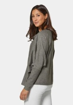 Strickjacke - Grau Melange -Madeleine Mode 6f8e5df03fb248c2866d1207daf3cf8d