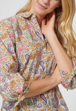 DRUCK MIT UNIKAT-MUSTER - Hemdbluse - Wollweiß Multicolor -Madeleine Mode 70003b8aae6d405aa13e606af1b256dc