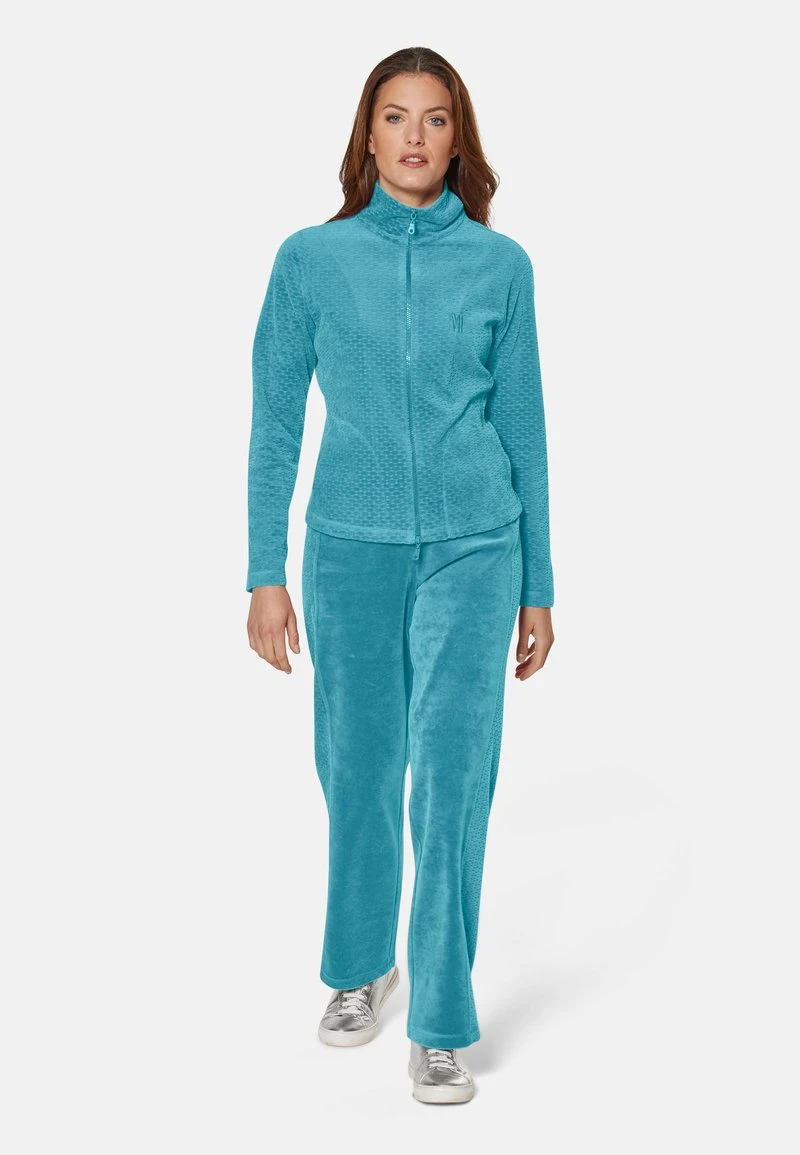 Nachtwäsche Set - Topasblau 2 Nachtwäsche Set - Topasblau