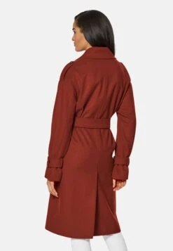 Trenchcoat - Cayennerot -Madeleine Mode 72085f9ffc85429d9feb7575f248cdb3