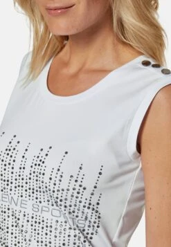 GLITZERPRINT - Top - Weiß 11 GLITZERPRINT - Top - Weiß -Madeleine Mode 735111dbbda94b80a3f33468a41a77fa