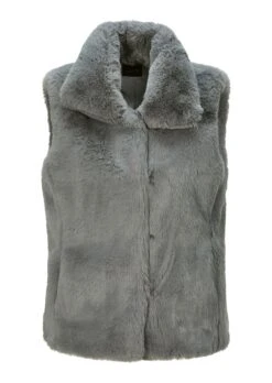 Webpelzweste Graphit