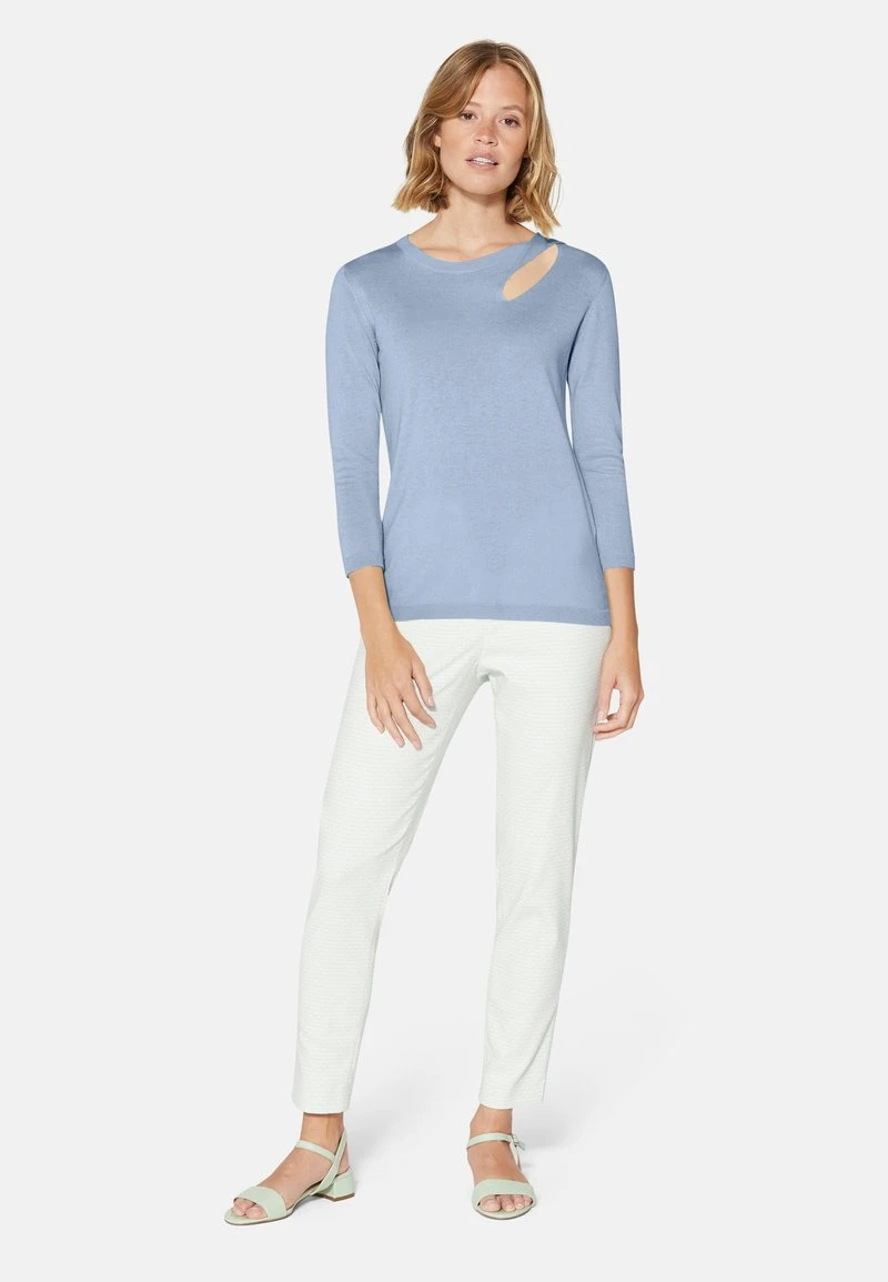 3/4 ÄRMELN - Strickpullover - Himmelblau 4 3/4 ÄRMELN - Strickpullover - Himmelblau – Bild 2