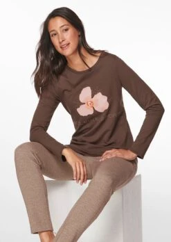 Sweatshirt Mocca -Madeleine Mode 74b46e745e49c1fbc19f9c3c12db7646