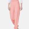 Yogahose In Softer Melange-Qualität Lachsrosa